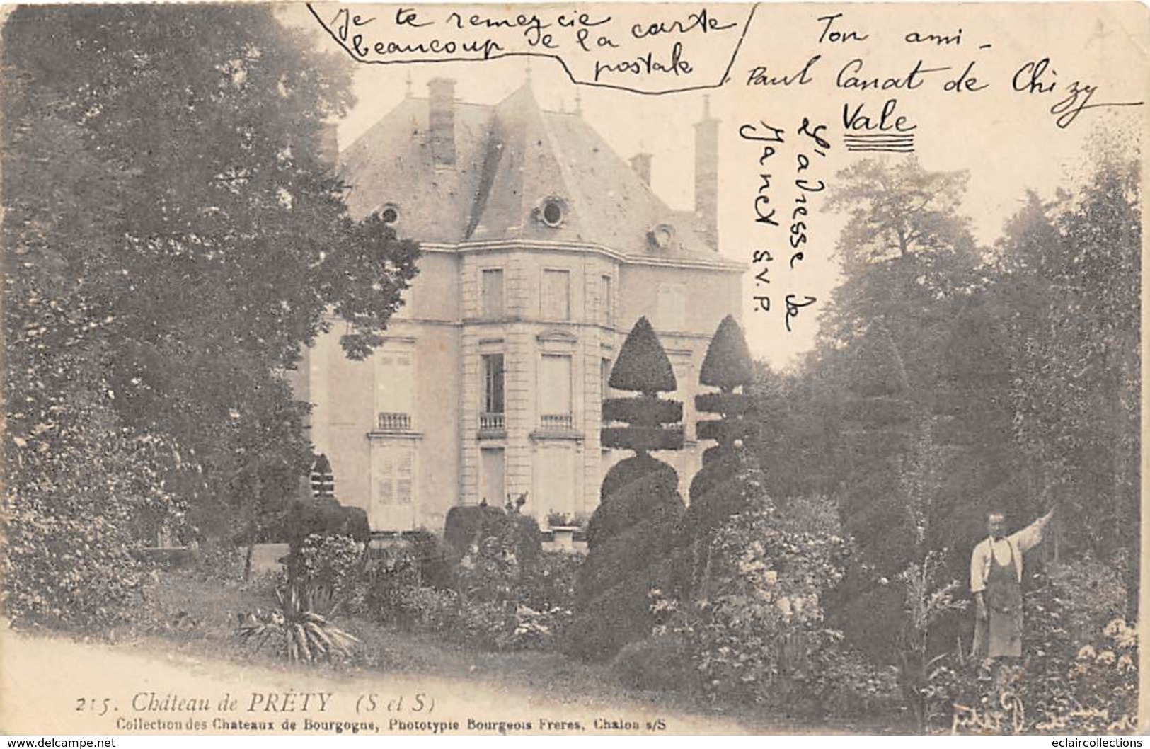 Préty           71          Le Château          (voir Scan) - Andere & Zonder Classificatie