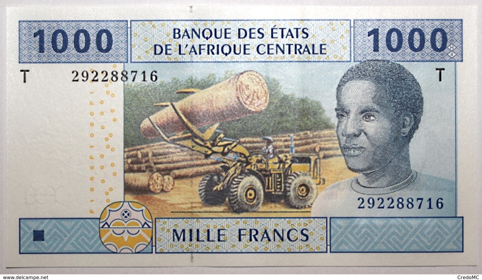 Congo - 1000 Francs - 2002 - PICK 107Ta.1 - NEUF - États D'Afrique Centrale