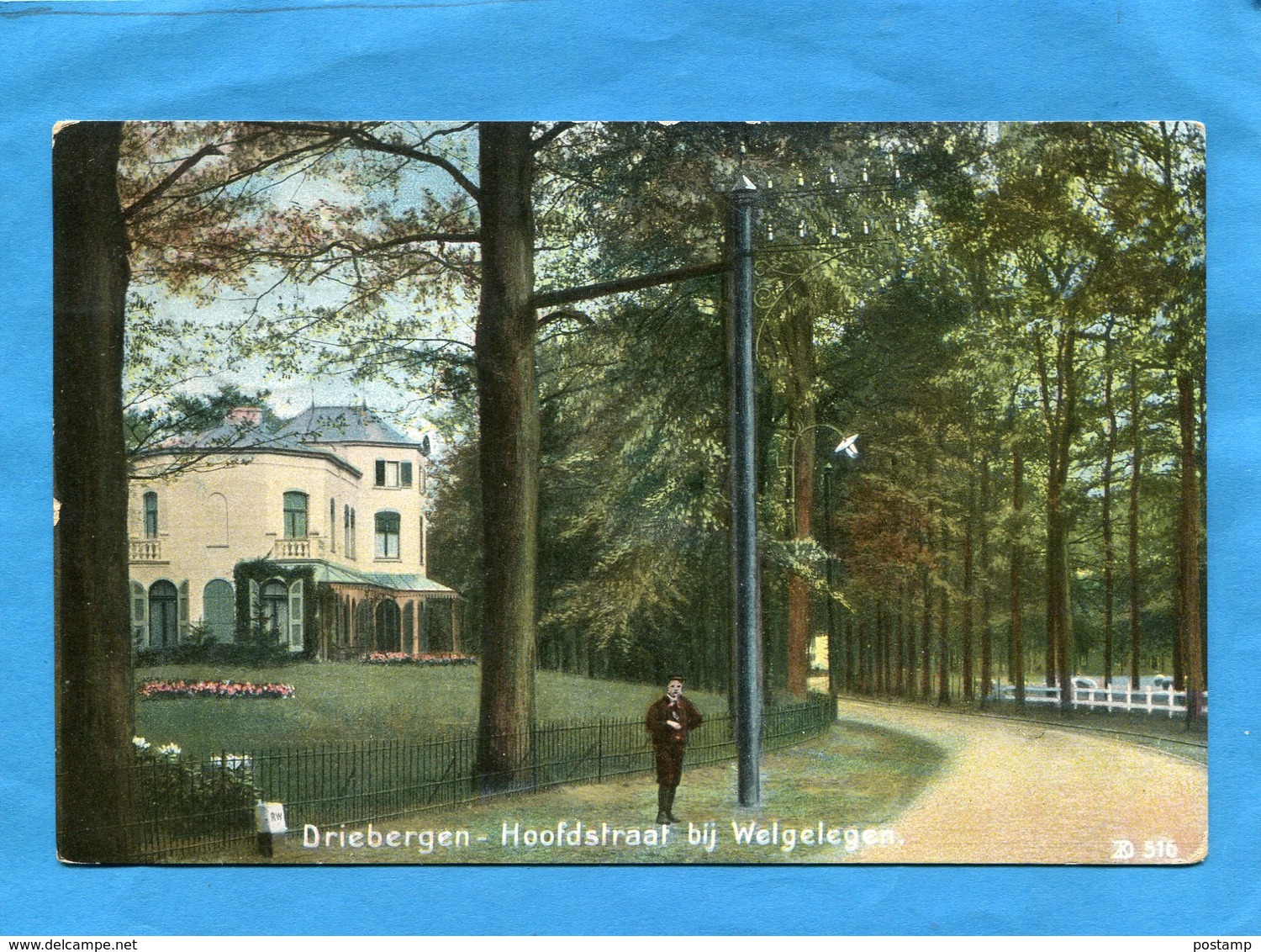 NEDERLAND-Driebergen -hooldstraat Bij Welgelegen- A Voyagé En 1913 - Driebergen – Rijsenburg