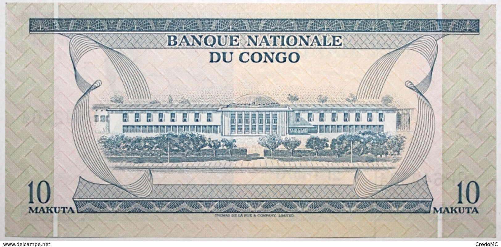 Congo (RD) - 10 Makuta - 1970 - PICK 9a.3 - NEUF - République Démocratique Du Congo & Zaïre