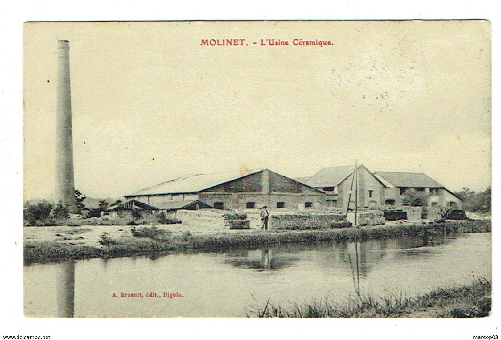 03 ALLIER MOLINET L'usine Céramique - Autres & Non Classés