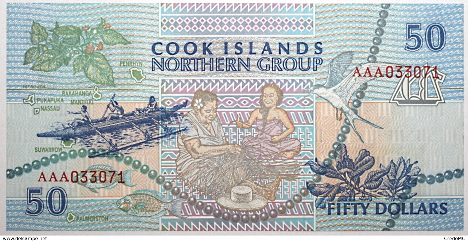 Cook - 50 Dollars - 1992 - PICK 10 - NEUF - Cook Islands