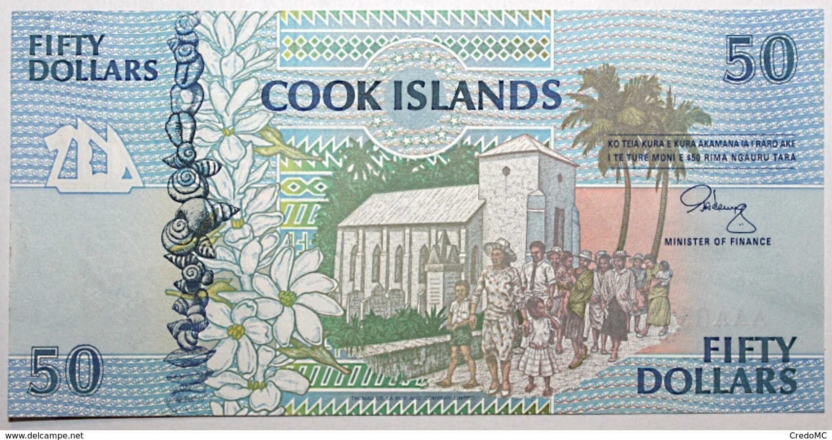 Cook - 50 Dollars - 1992 - PICK 10 - NEUF - Cook Islands