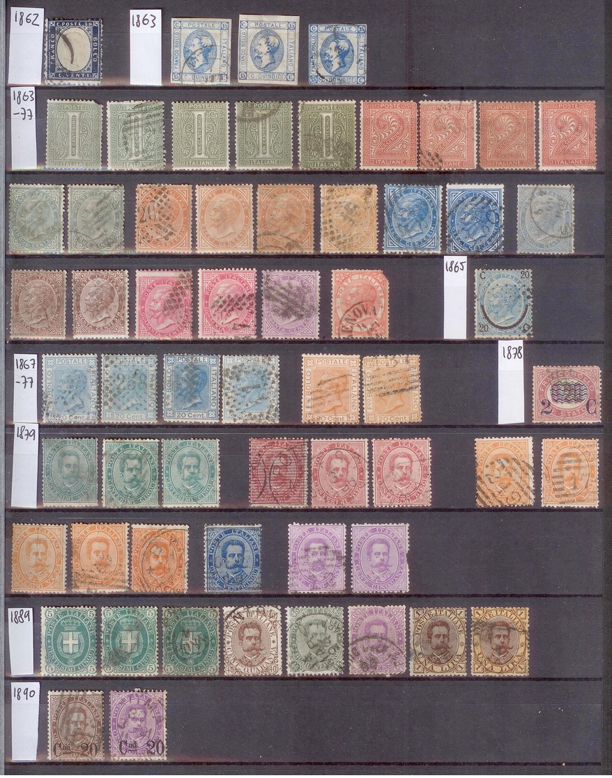 Italy Stamp Collection, 1862- , High Catalogue Value, FREE REGISTERED SHIPPING! - Sammlungen