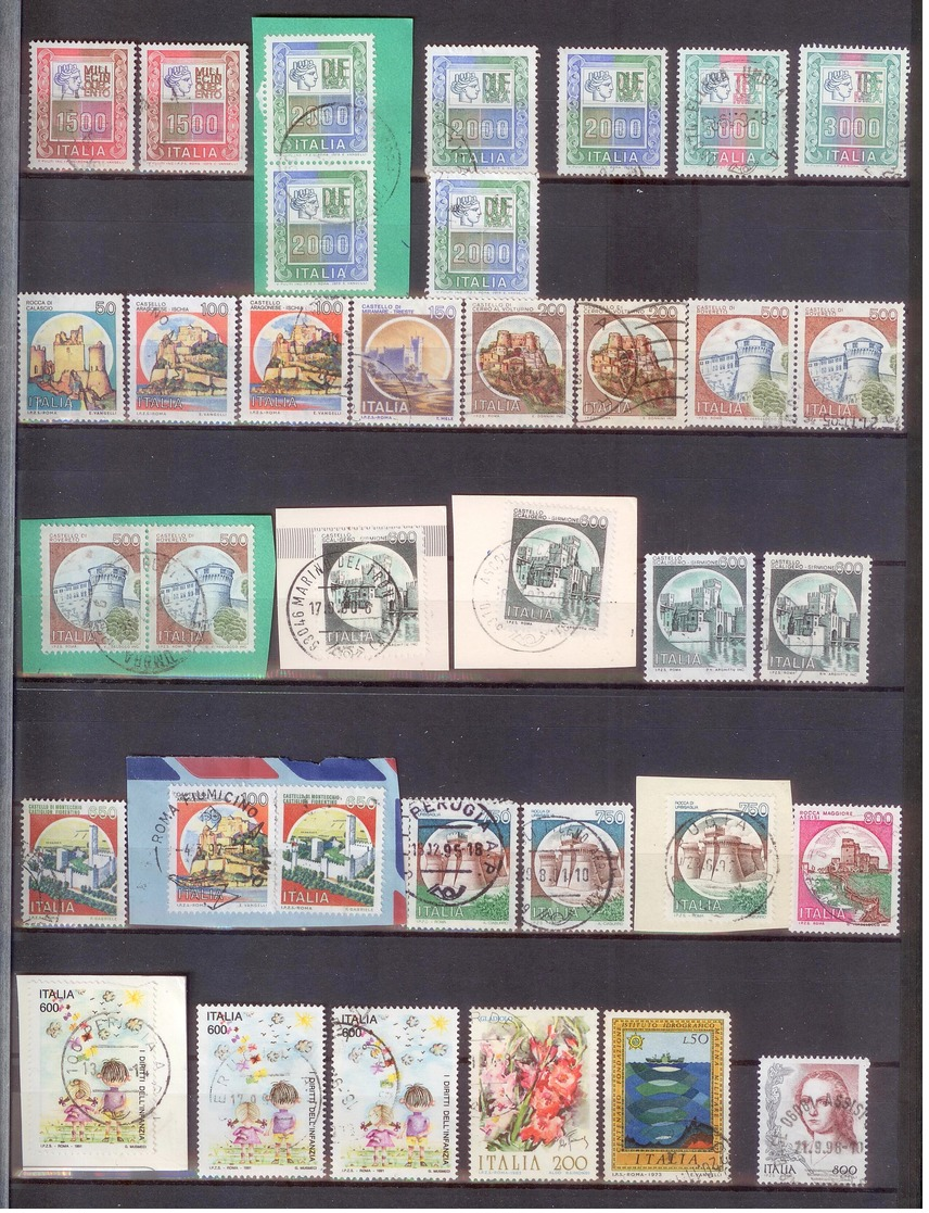 Italy stamp collection, 1862- , high catalogue value, FREE REGISTERED SHIPPING!