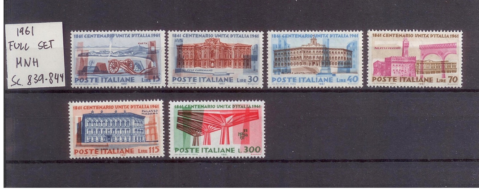 Italy stamp collection, 1862- , high catalogue value, FREE REGISTERED SHIPPING!