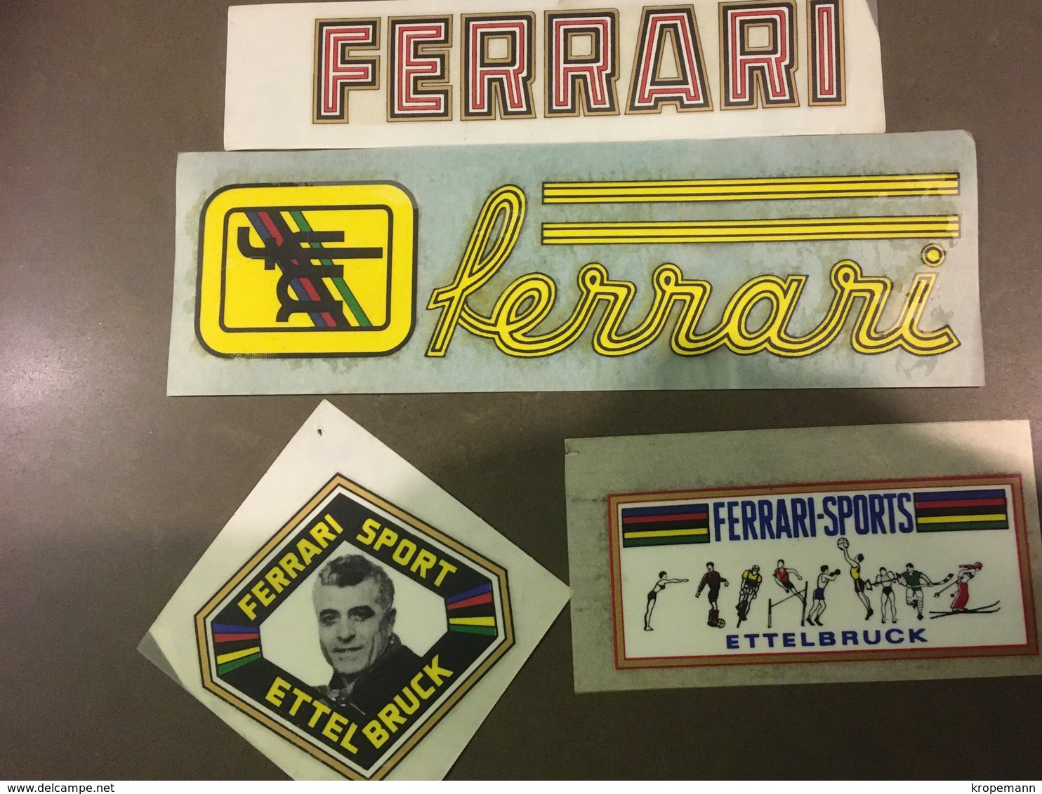 Ettelbruck Autocollants Ferrari Sports - Autres & Non Classés