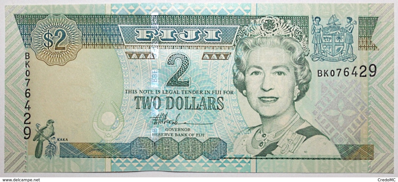 Fidji - 2 Dollars - 2002 - PICK 104a - NEUF - Fidschi