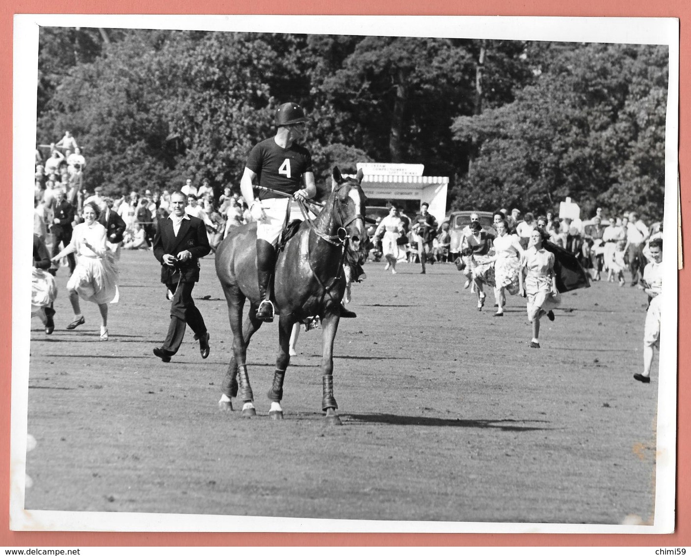 PHOTO PRESS - POLO HORSES CHEVAL - CM. 21,5X16,5 - Sport