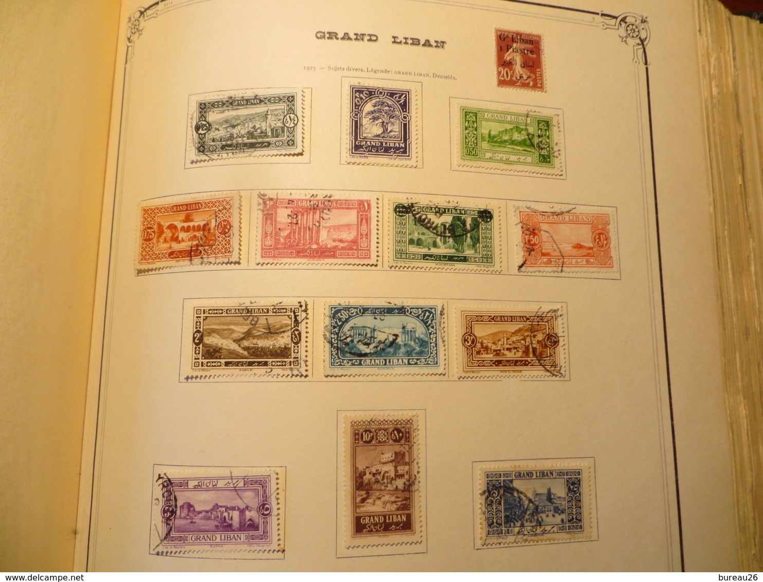 GRAND LIBAN LOT Oblitérés Quelques Oblitérations Intéressantes - Used Stamps