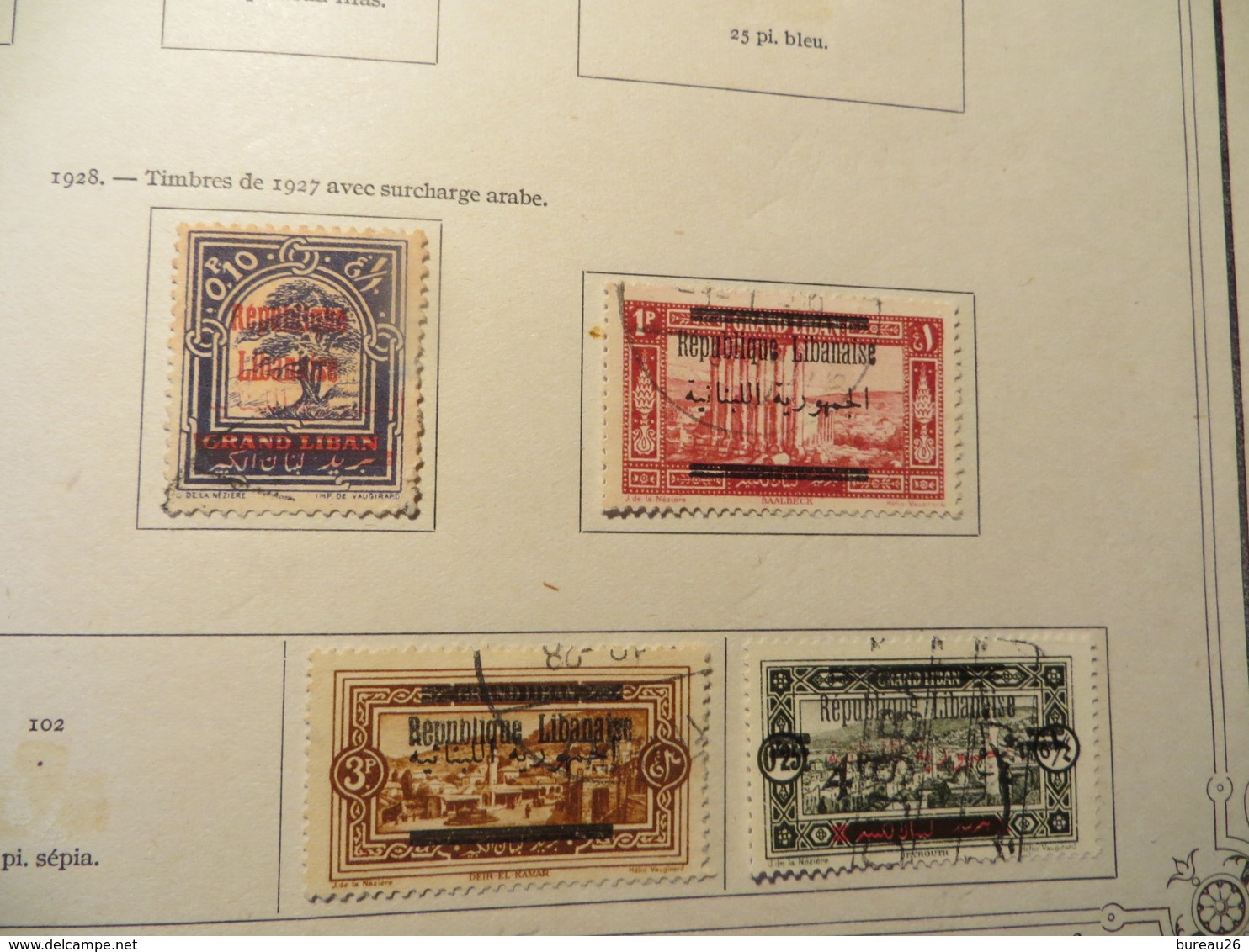 GRAND LIBAN LOT Oblitérés Quelques Oblitérations Intéressantes - Used Stamps