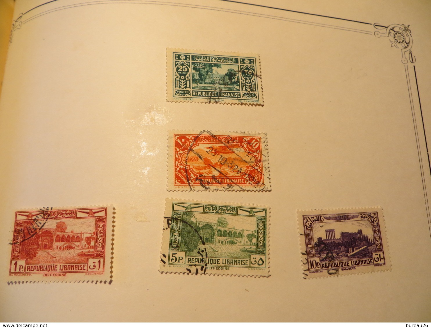 GRAND LIBAN LOT Oblitérés Quelques Oblitérations Intéressantes - Used Stamps