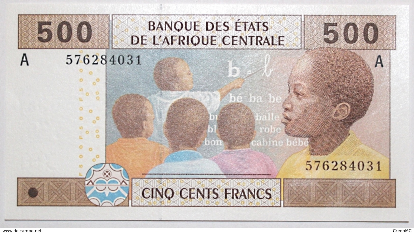 Gabon - 500 Francs - 2002 - PICK 406Aa.3 - NEUF - Estados Centroafricanos