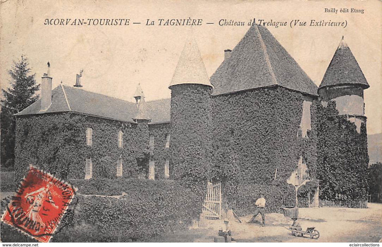 La Tagnière            71        Château De Trelague                     (voir Scan) - Sonstige & Ohne Zuordnung