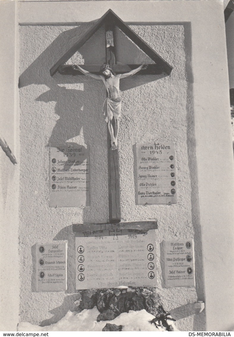 Kirche Bucheben Im Huttwinkeltal Post Rauris , Kriegerdenkmal - Rauris