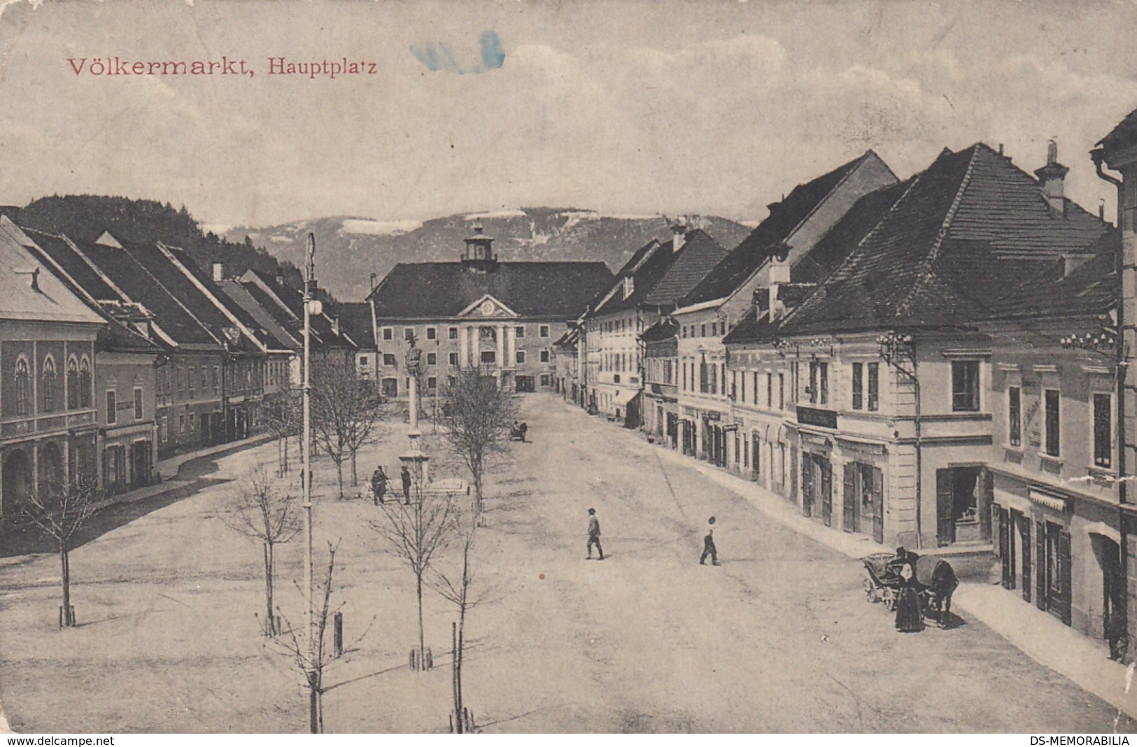 Volkermarkt - Hauptplatz 1909 - Völkermarkt