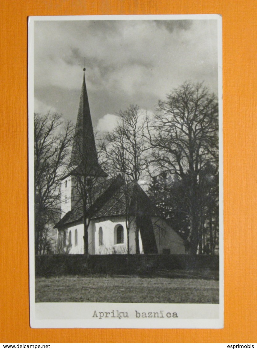 #49078, Latvia, Apriķi, Church - Letonia