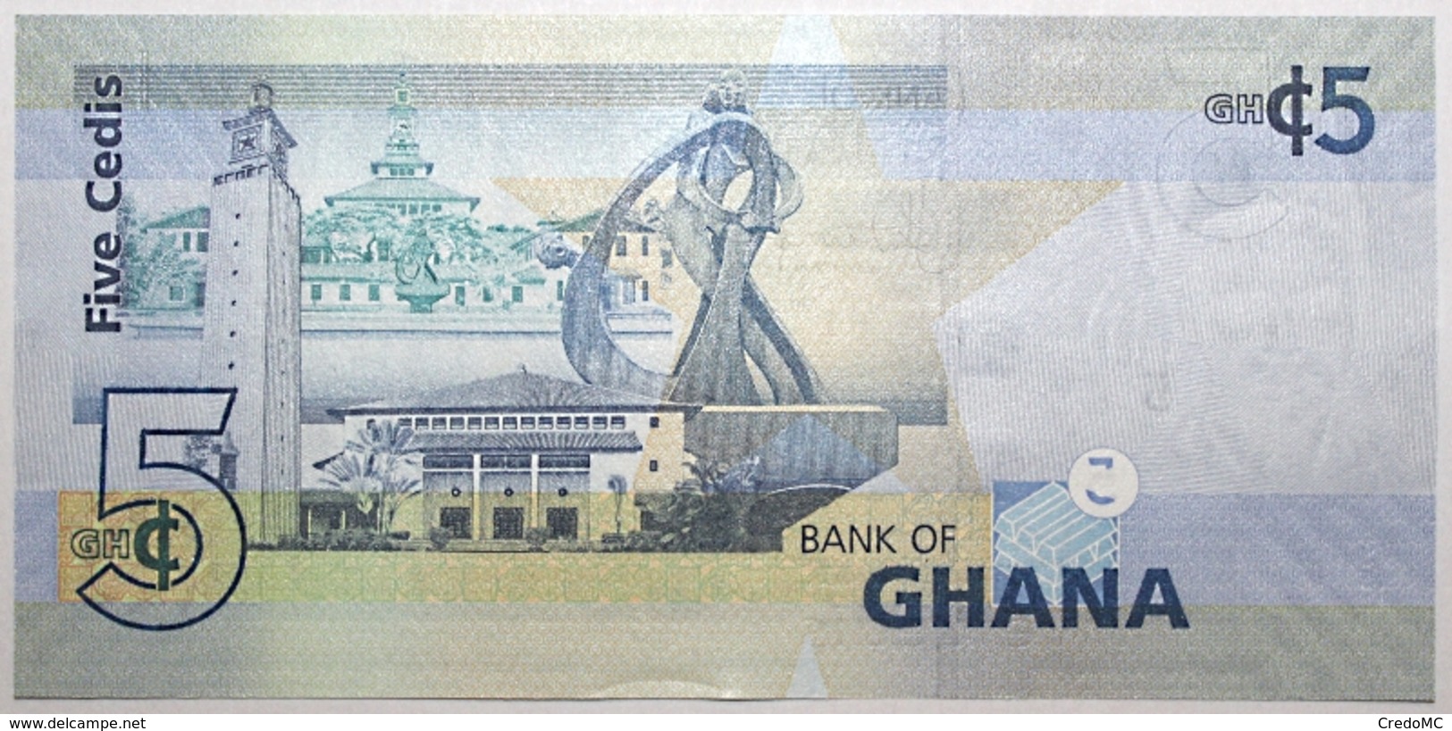 Ghana - 5 Cedis - 2015 - PICK 38f - NEUF - Ghana