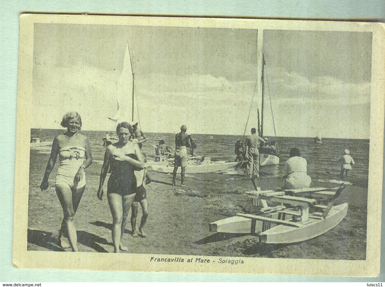 FRANCAVILLA AL MARE.....SCORCIO SPIAGGIA...SEX...CHIETI....ABRUZZO - Autres & Non Classés