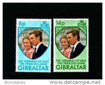 GIBRALTAR - 1973  WEDDING  SET  MINT NH - Gibilterra