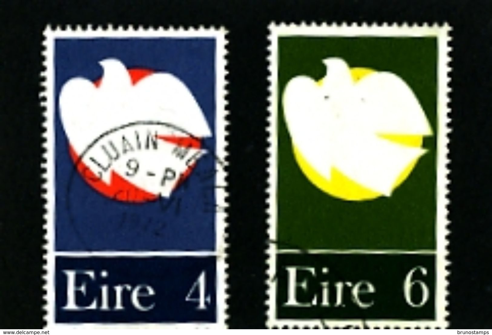 IRELAND/EIRE - 1972  THE PATRIOT DEAD  1922-23  SET  FINE USED - Usati