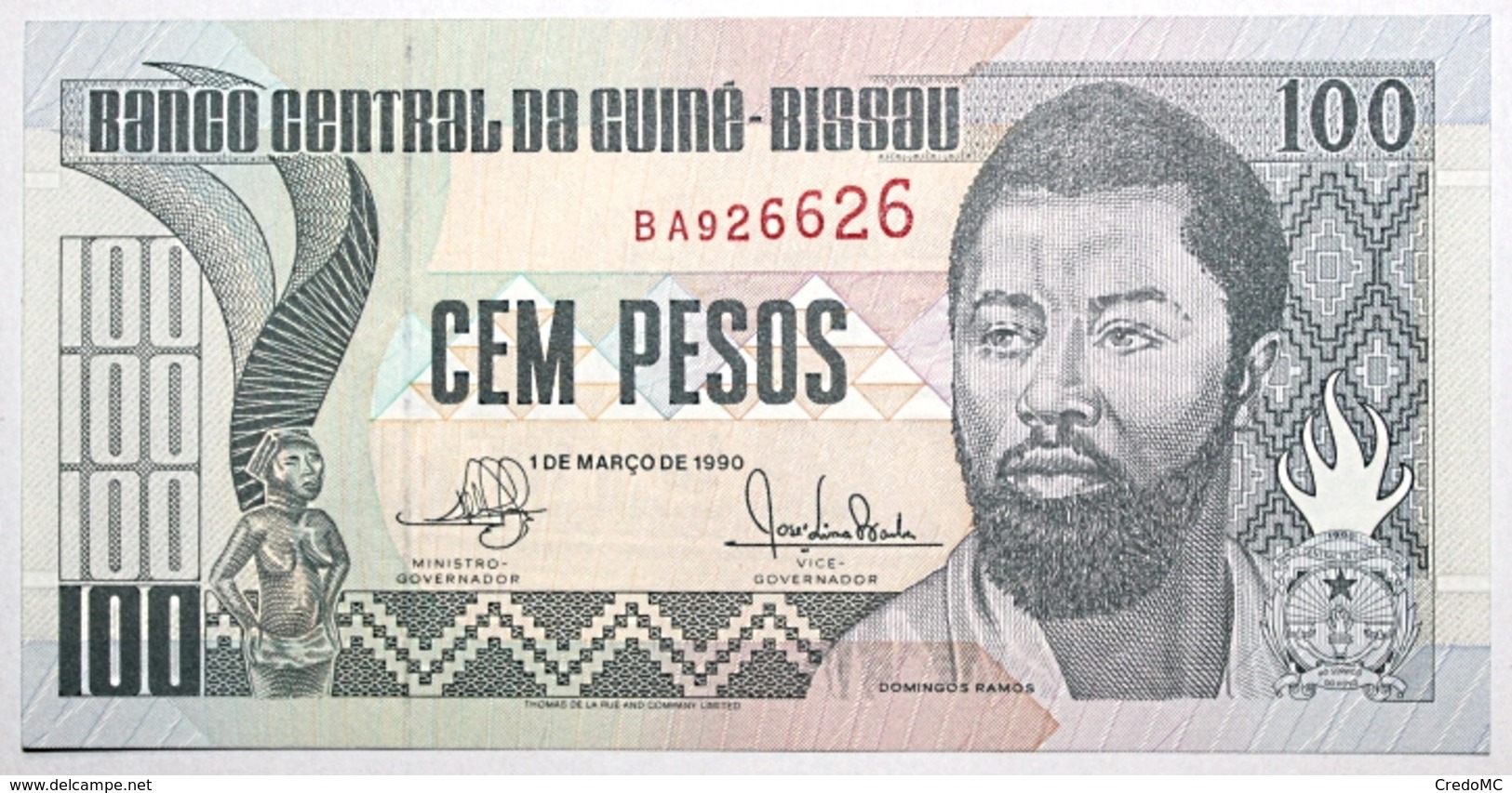 Guinée-Bissau - 100 Pesos - 1990 - PICK 11 - NEUF - Guinea-Bissau