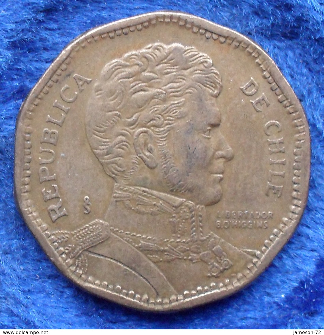 CHILE - 50 Pesos 1998 KM# 219.2 Monetary Reform (1975) America - Edelweiss Coins - Chile