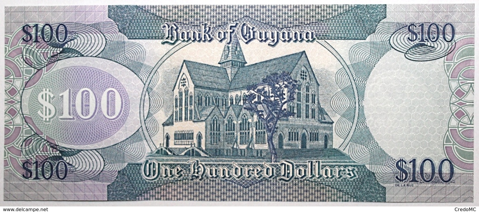 Guyana - 100 Dollars - 2009 - PICK 36b.1 - NEUF - Guyana