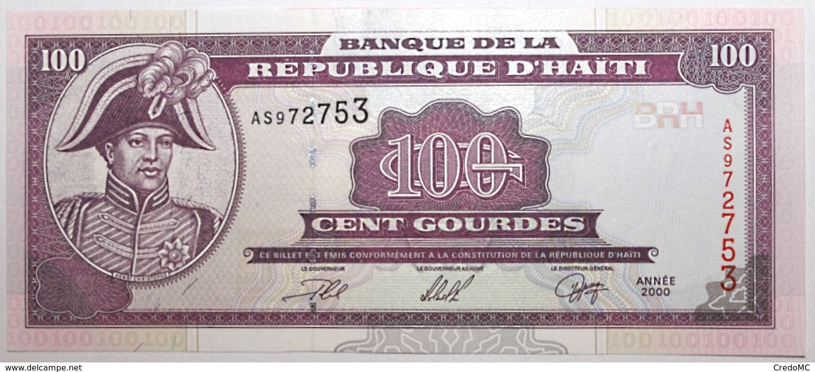 Haïti - 100 Gourdes - 2000 - PICK 268 - NEUF - Haiti