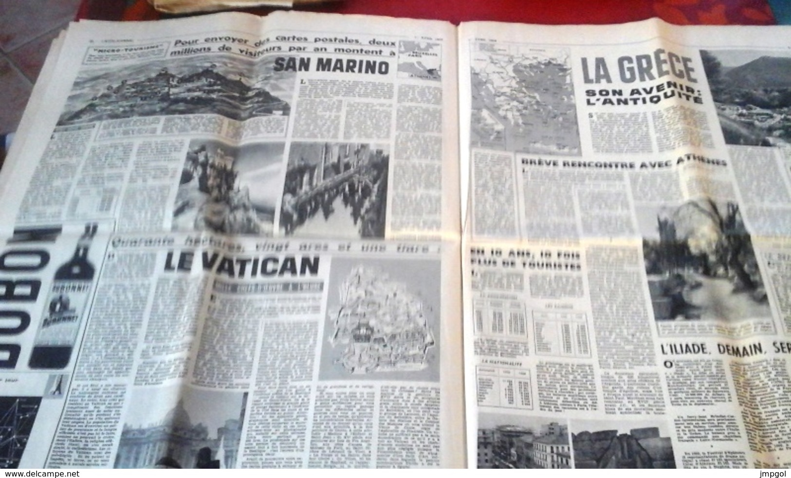 L'Auto Journal N°219 Avril 1959 Essai Peugeot 403 Jaeger Salon Genève Routes Neuves Ouessant - Auto