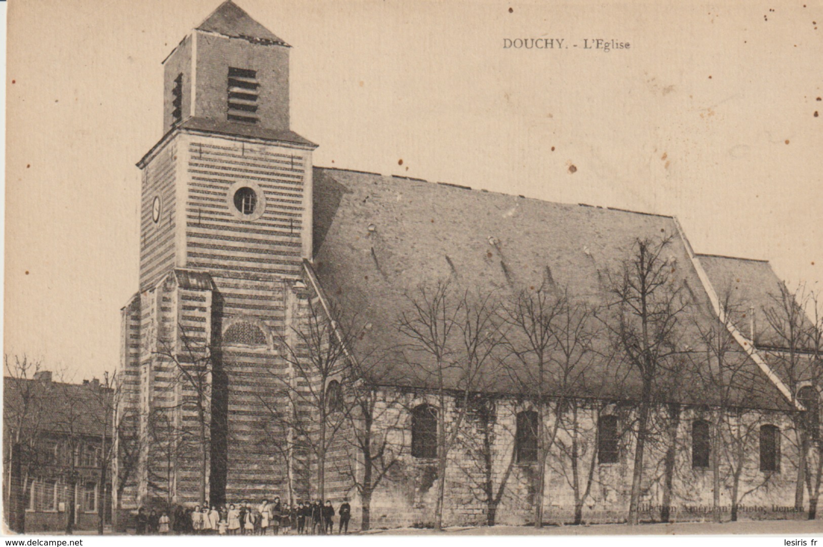 C. P. A.- DOUCHY - L'EGLISE - - Autres & Non Classés