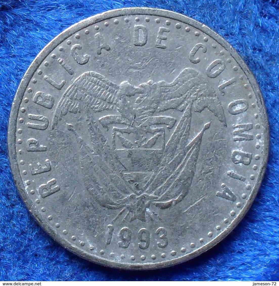 COLOMBIA - 50 Pesos 1993 KM# 283.1 Republic America - Edelweiss Coins - Colombia
