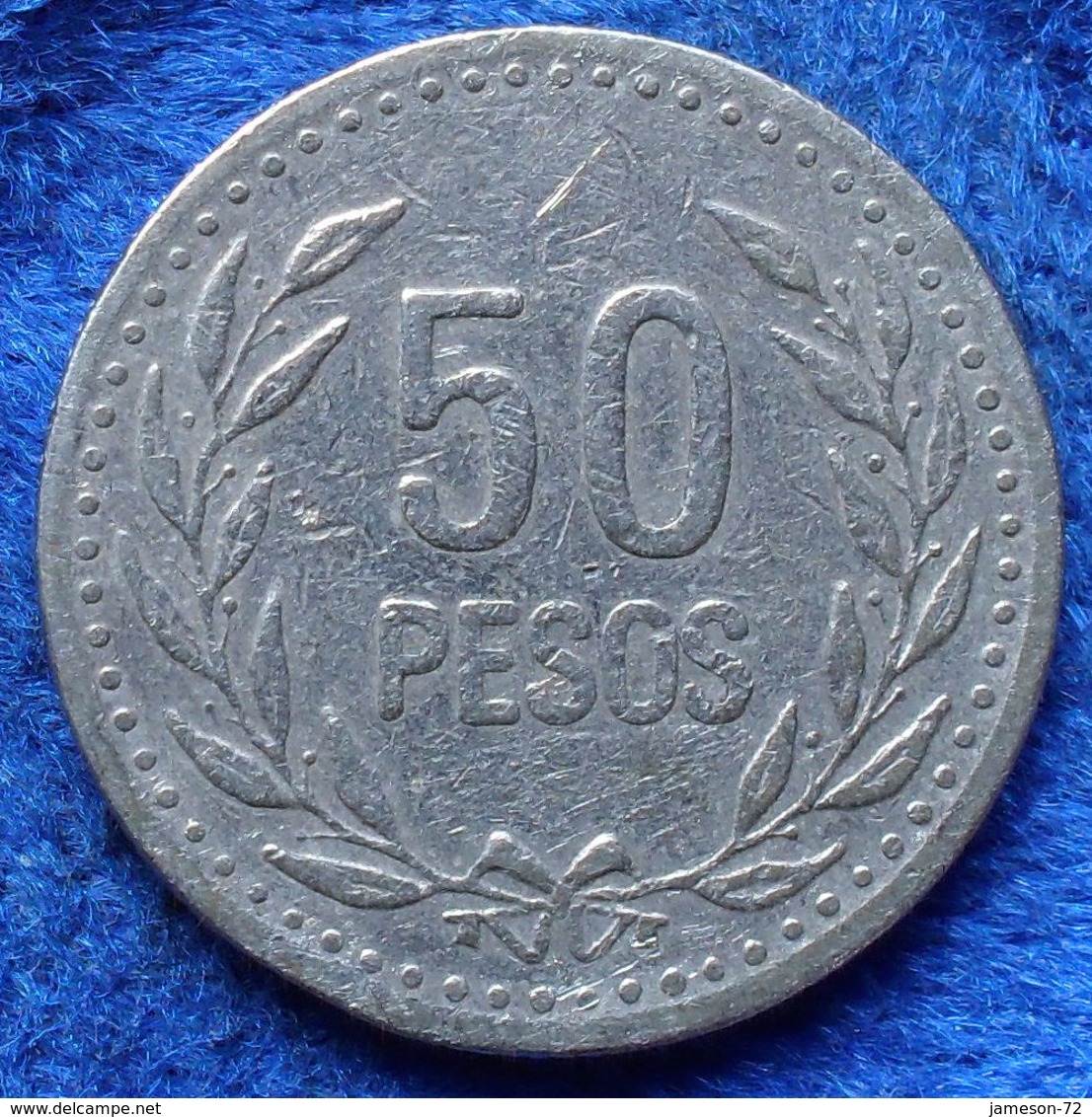 COLOMBIA - 50 Pesos 1993 KM# 283.1 Republic America - Edelweiss Coins - Colombia