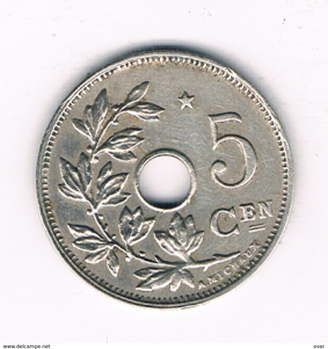 5 CENTIMES 1930 VL BELGIE /8916/ - 5 Cents