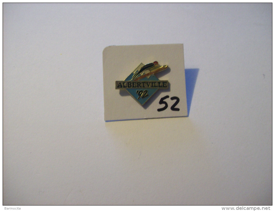 PIN'S - JEUX OLYMPIQUES - HIVER / WINTER 1992-  ALBERTVILLE  92" SUT A SKY  -voir Photo (52) - Olympische Spelen