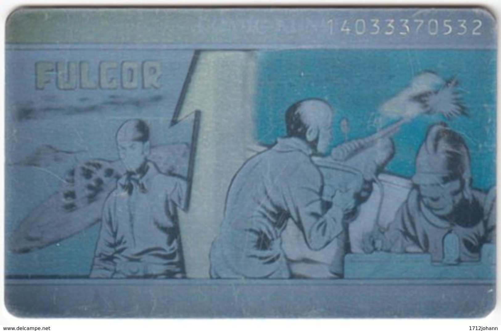 GERMANY S-Serie B-259 - Hologram, Comics, Fulcor (1403) - Used - S-Series : Guichets Publicité De Tiers