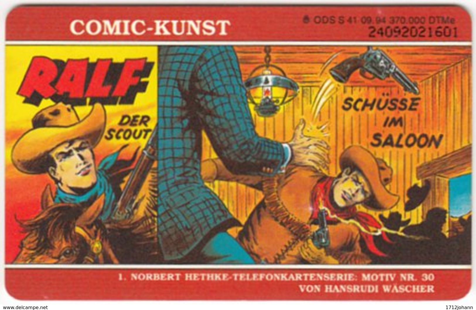 GERMANY S-Serie B-262 - Comics, Ralf (2409) - Used - S-Series: Schalterserie Mit Fremdfirmenreklame