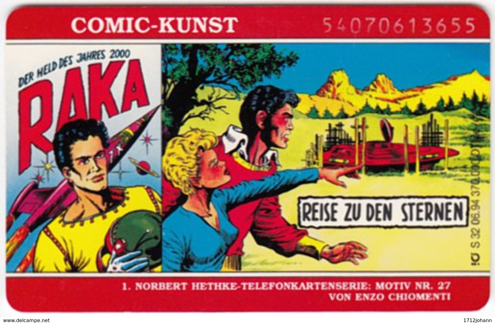 GERMANY S-Serie B-264 - Comics, Raka (5407) - Used - S-Series: Schalterserie Mit Fremdfirmenreklame