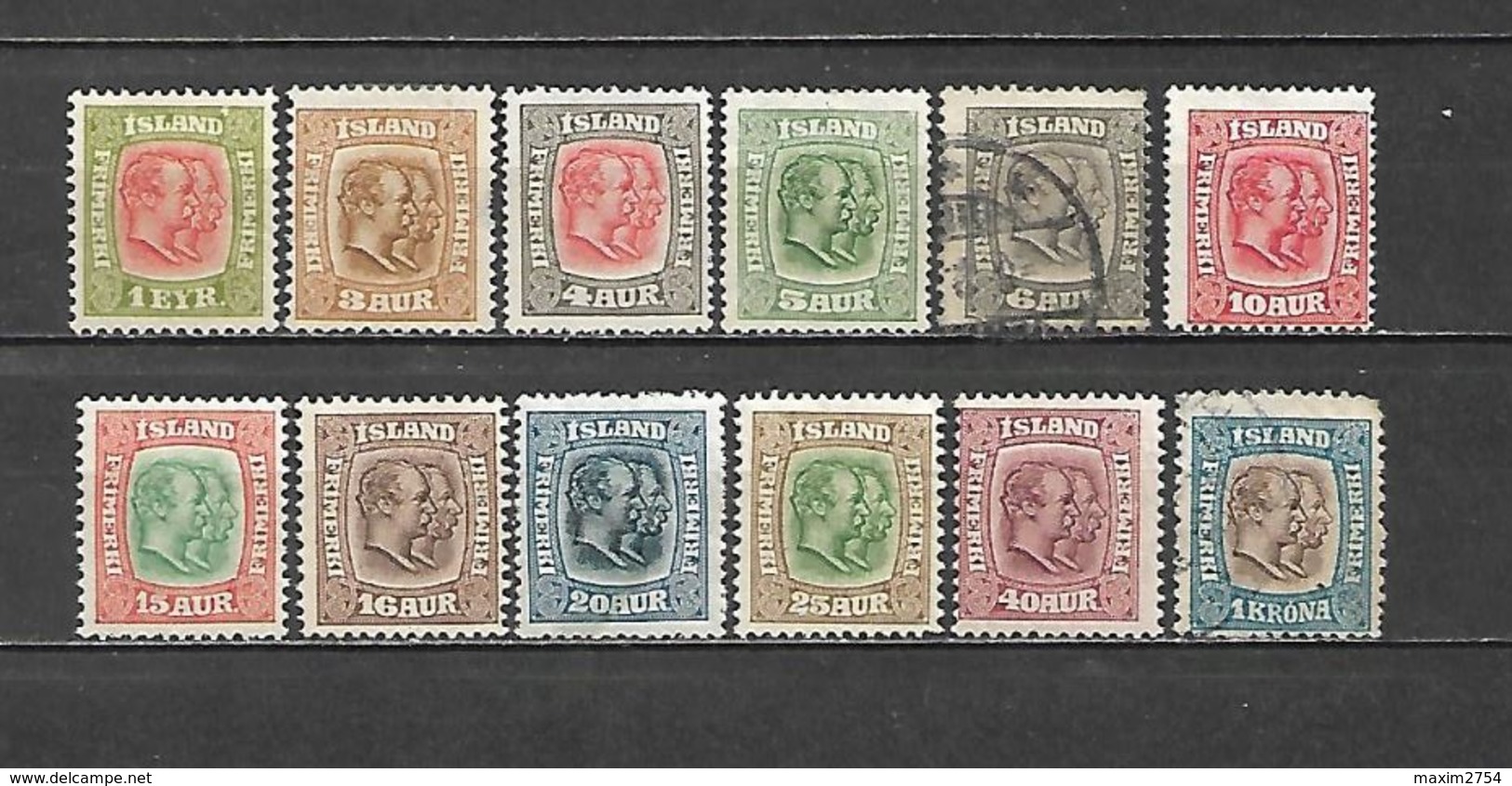 1907/08 - N. 47/59 */USATO MENO IL N. 58 (CATALOGO UNIFICATO) - Neufs