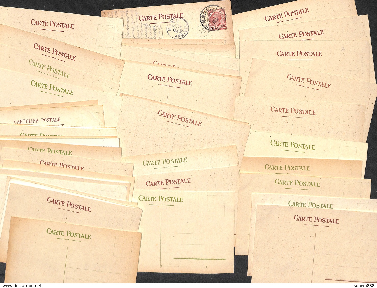 Napoli - Lot Of 44 Postcards (animation, Tram Tramway,... See All Scans, Gentle Price) - Napoli