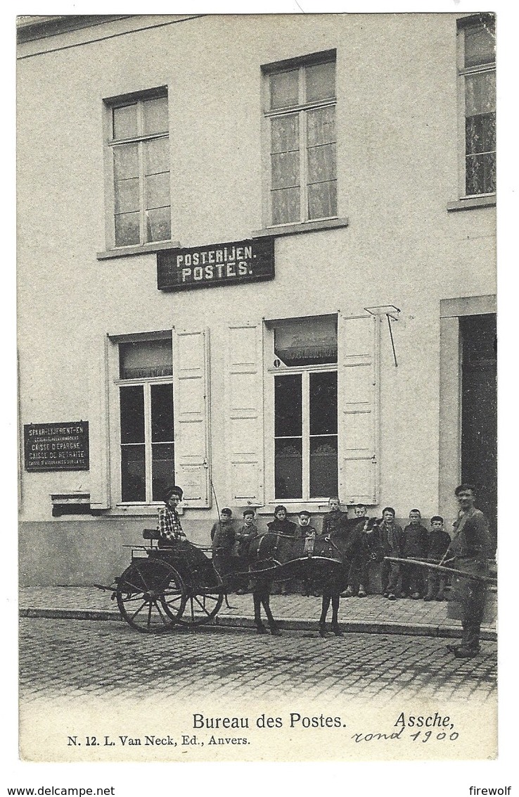 Z02 - Assche - Bureau Des Postes - Asse