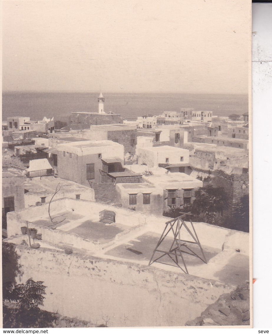 LIBAN SAIDA SIDON Vue D'ensemble 1925  Photo Amateur Format Environ 7,5 Cm X 5,5 Cm - Lugares