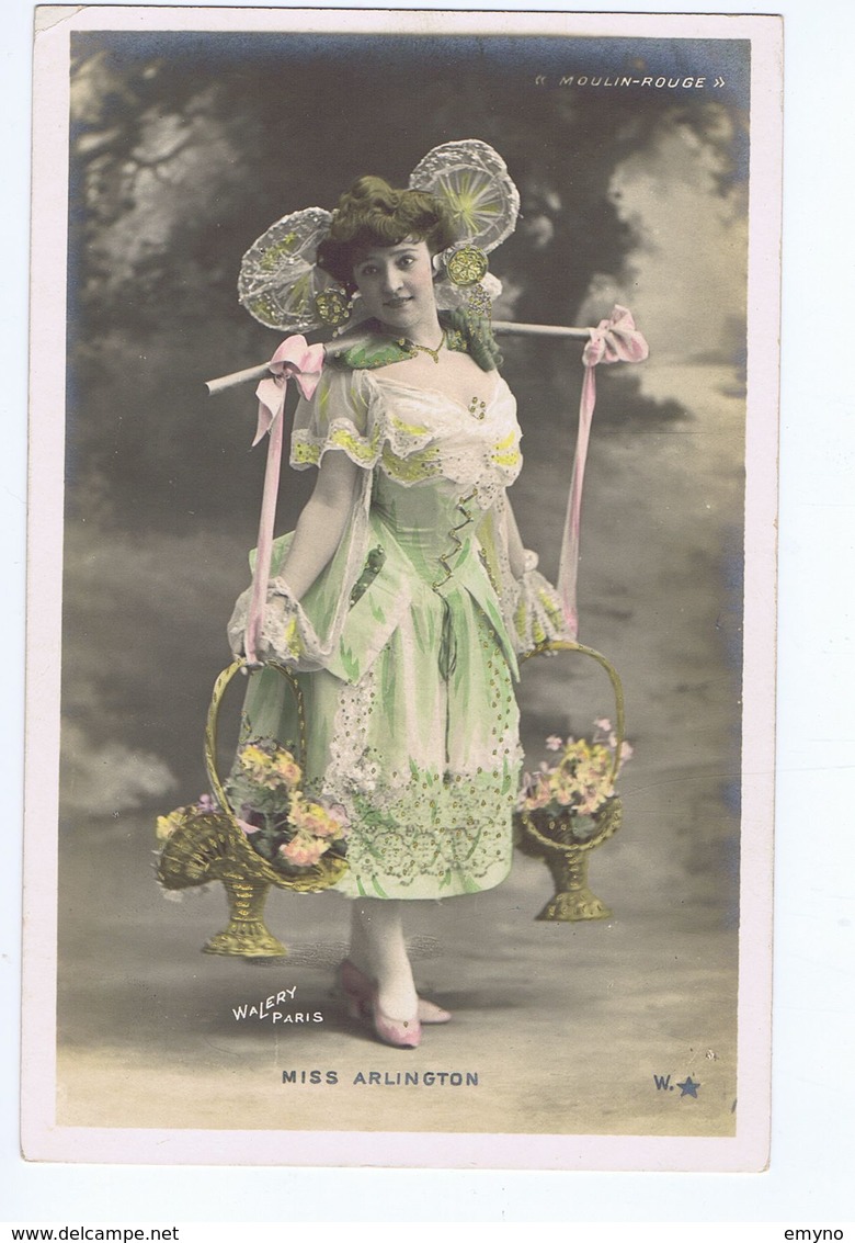 Miss Arlington, Artiste 1900, Photo Walery - Danse