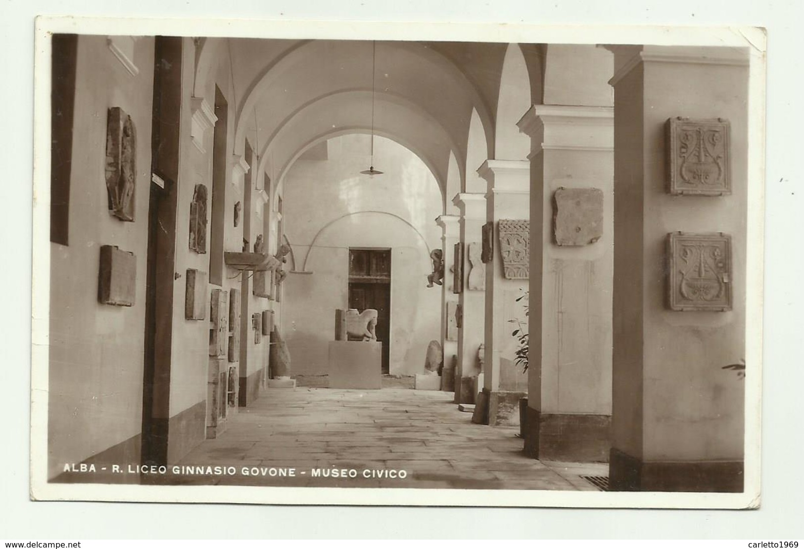 ALBA - R.LICEO GINNASIO GOVONE - MUSEO CIVICO    - VIAGGIATA  FP - Cuneo