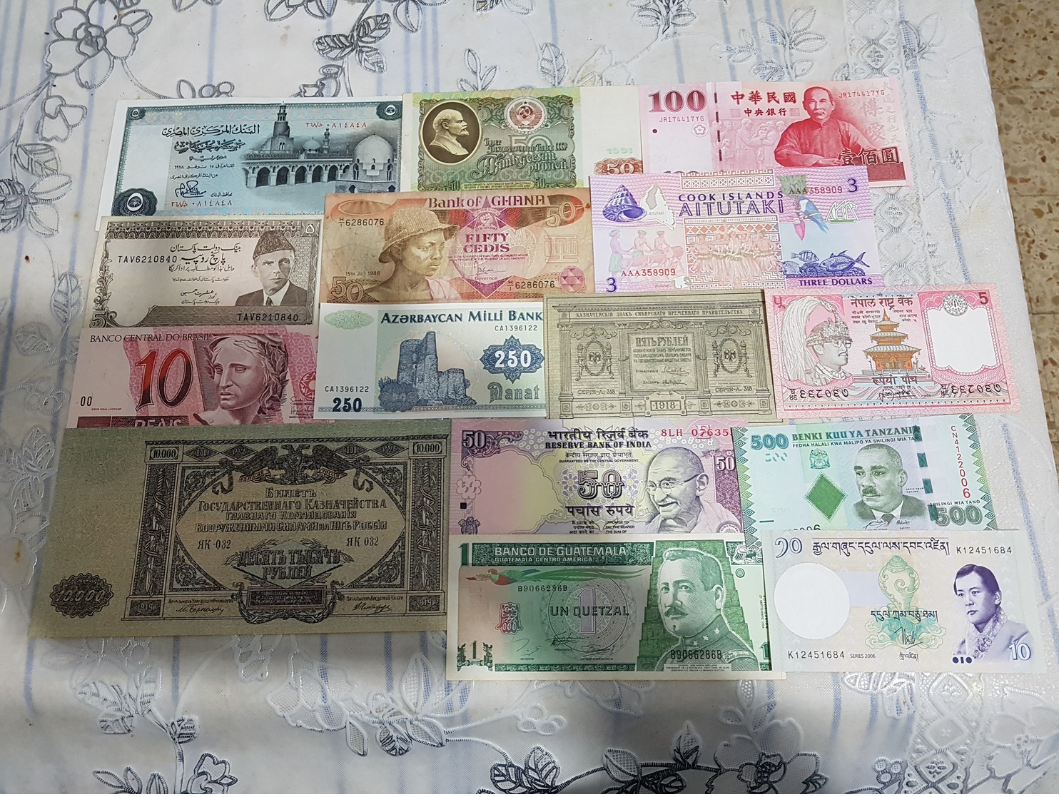 13 Banknotes UNC Price OFFERT - Sonstige & Ohne Zuordnung