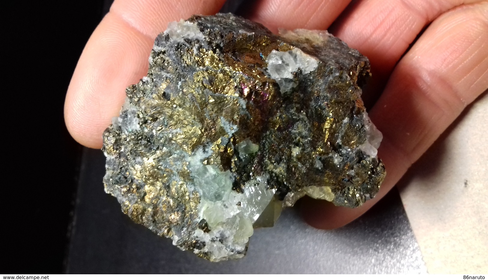 Chalcopyrite Et Fluorine - Minéraux