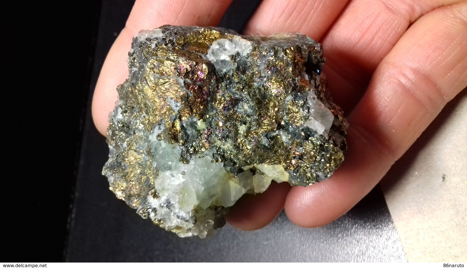 Chalcopyrite Et Fluorine - Minéraux