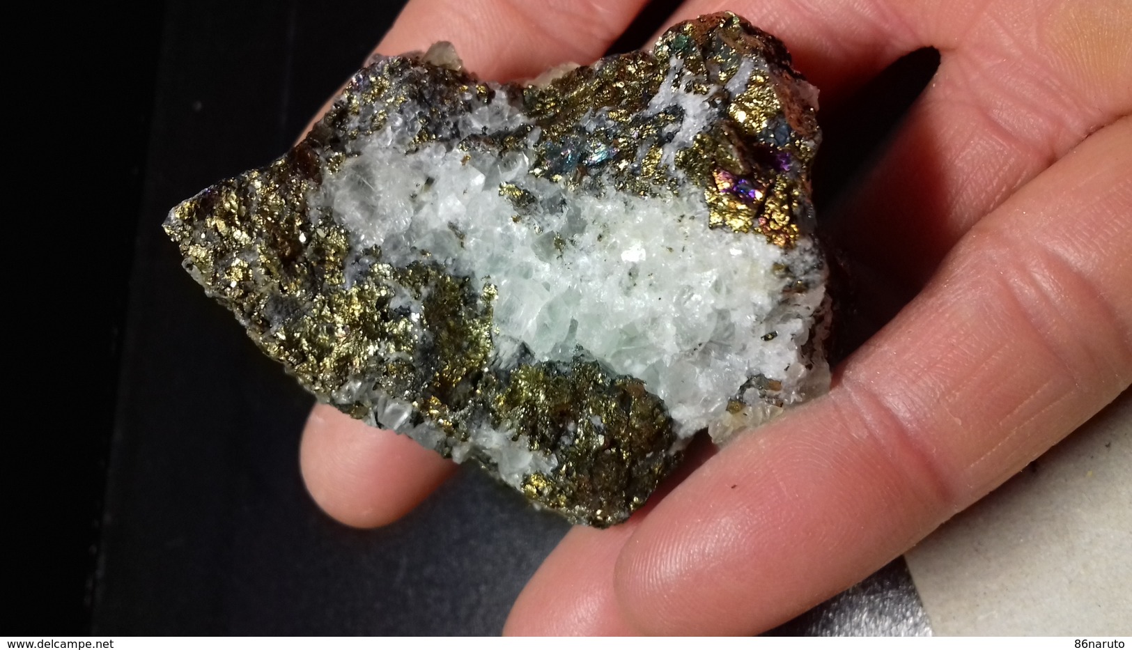 Chalcopyrite Et Fluorine - Minéraux