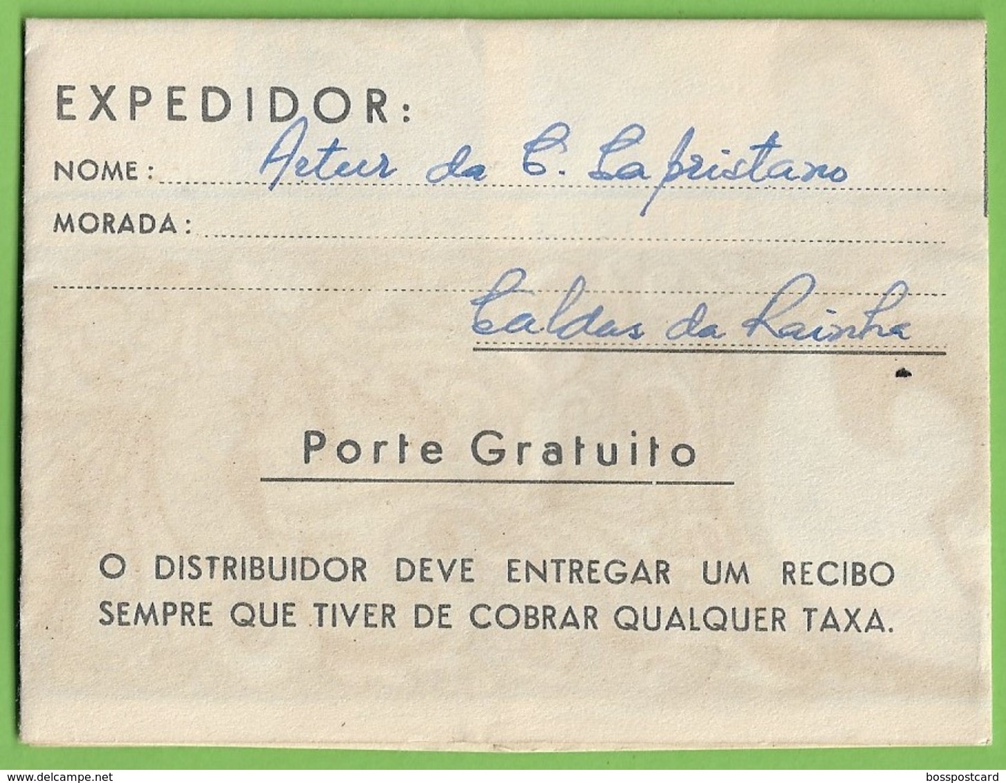 História Postal - Filatelia - Autógrafo - Correio - CTT - Philately - Telegram - Natal - Noel  Rio Maior - Portugal - Covers & Documents