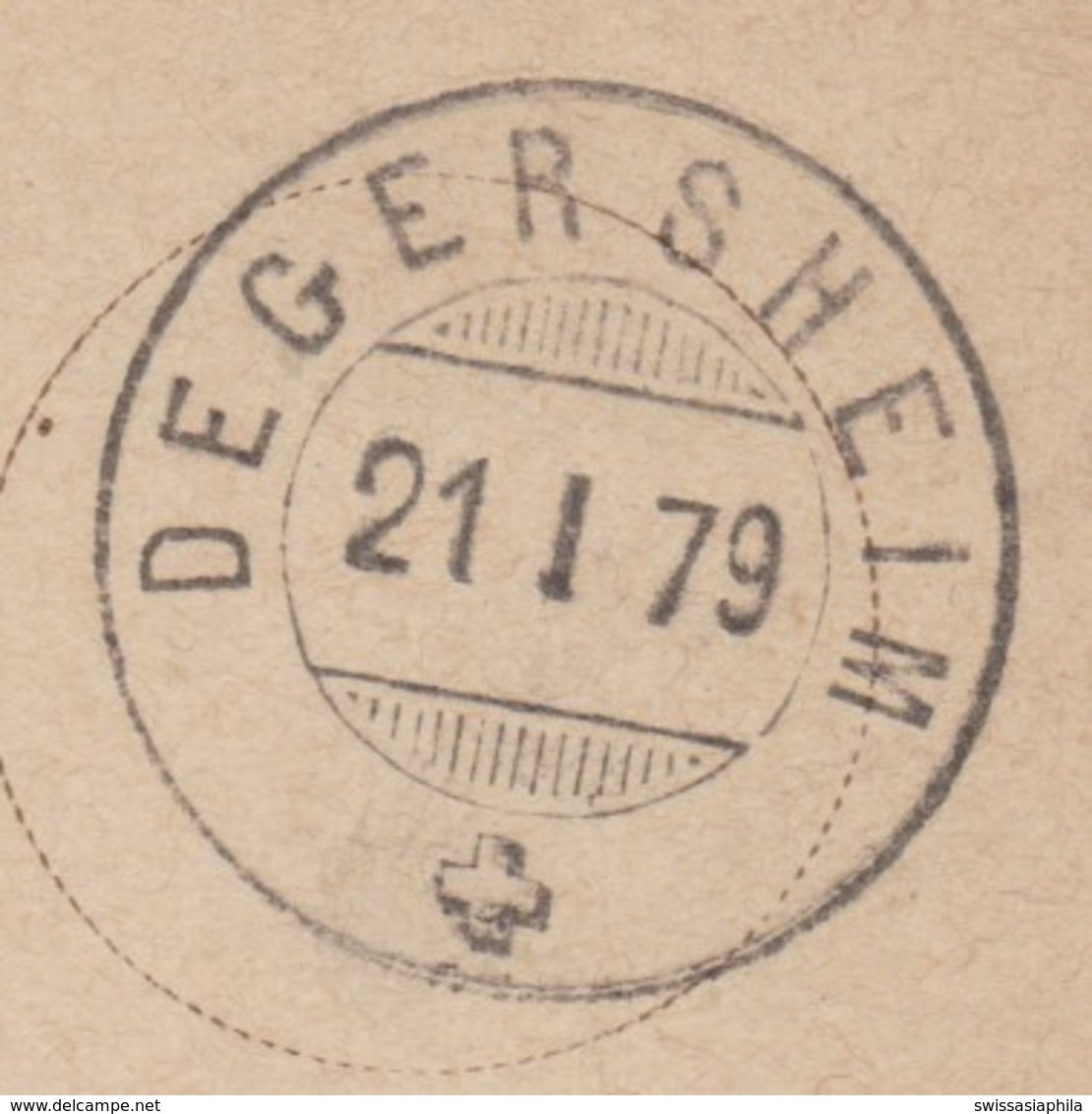 SG     DEGERSHEIM - ST. GALLEN  /  SUPER STEMPEL - Briefe U. Dokumente